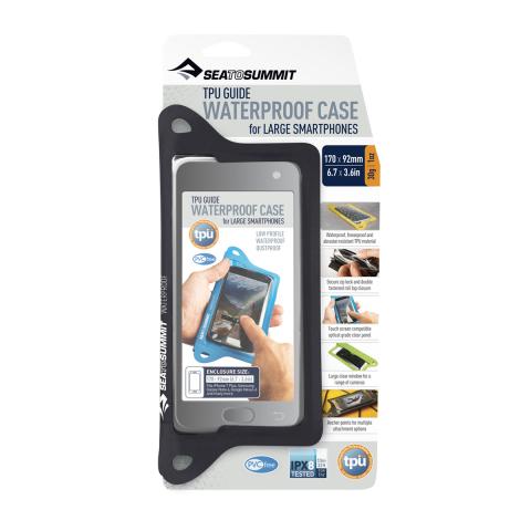 Sea to Summit TPU Guide Waterproof Phone Case XL Black