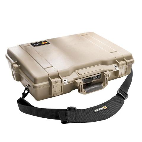 Pelican Notebook/Laptop Protector Case 1495CC 1 WL/WCA - Desert Tan
