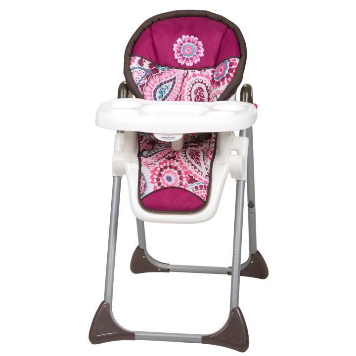 BABY TREND GoLite Snap Fit Sprout  &amp; SIT RIGHT HIGH CHAIR PAISLEY &amp; GoLite ELX Nursery Center Stardust Rose