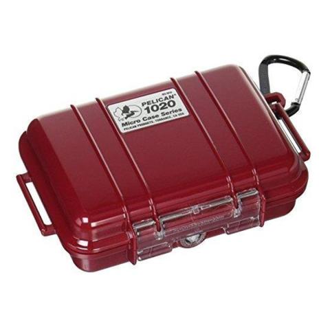 Pelican Micro Case 1020 WL/WI - Red