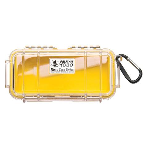 Pelican Micro Case 1030 WL/WI - Clear Yellow