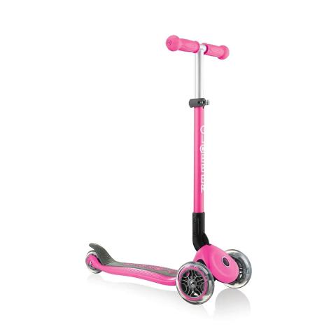Globber PRIMO FOLDABLE SCOOTER - DEEP PINK