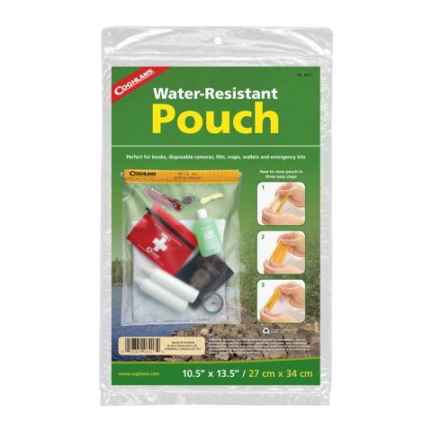 Coghlans Water Resistent Pouch 10 1/2 inch X 13 1/2 inch.