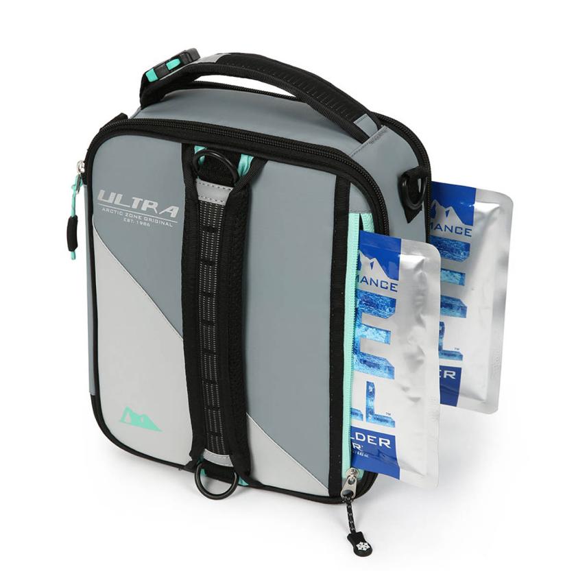 California Innovations Ultra Expandable Lunch Pack With Ice Wall - Grey Seafoam