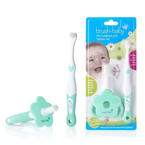 Brush Baby My Firstbrush With Teether Set