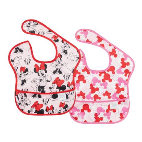 Bumkins Minnie Mouse Classic SuperBib Pack of 2