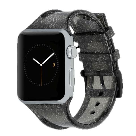 Case-Mate Apple 42mm Watchband Sheer Glam Black