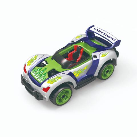 D-Power 17pcs DIY Modified Race Car for Kids | Car Building Toy Kit | Make you own Racing Car, Scale 1:32