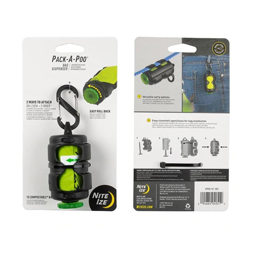 Niteize Pet Pack-A-Poo Bag Dispenser