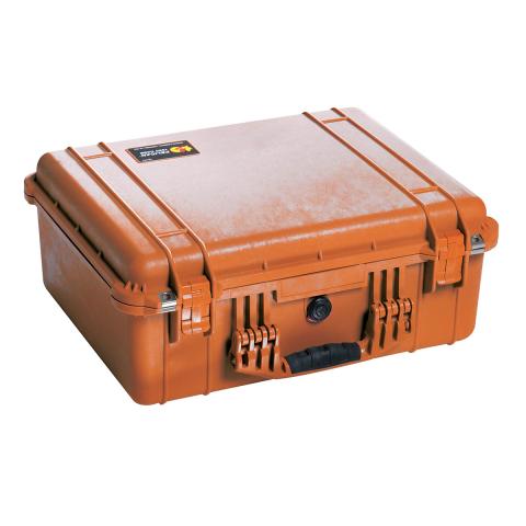 Pelican Protector Case with 4-Piece Foam Set 1550 WL/WF - Orange