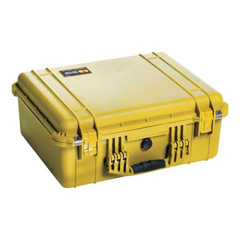 Pelican Protector Case with 4-Piece Foam Set 1550 WL/WF - Yellow