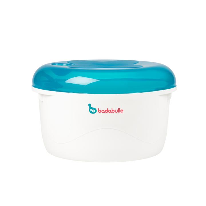 Badabulle - Microwave Sterilizer: 3 in 1: microwave sterilisation, cold water sterilisation and bottle dryer! In 3 mins