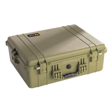 Pelican Protector Case without Foam 1600NF WL/NF - OD Green
