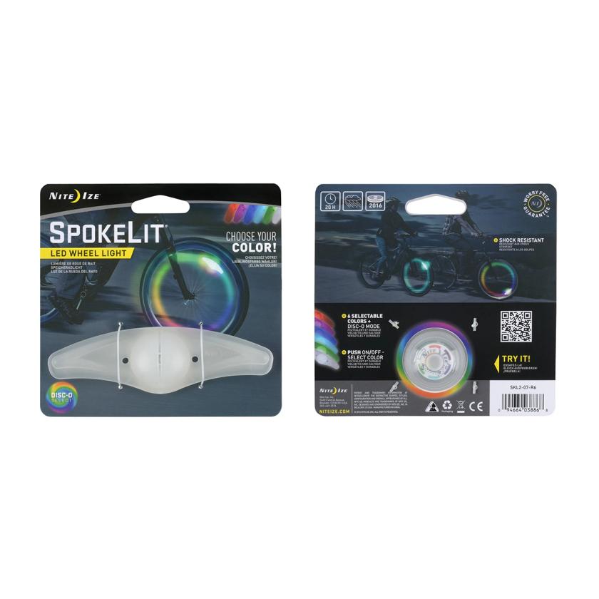 Niteize SpokeLit LED Wheel Light - Disc-O