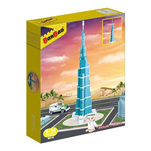 Banbao Burj Khalifa Crystal Clear Blocks 37.5 cm