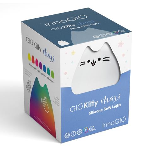 InnoGio GIO Kitty Maxi, Kids silicone Night Light