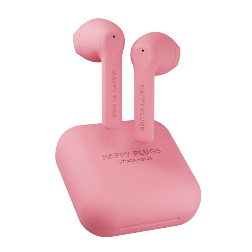 Happy Plugs Air 1 True Wireless Headphones Pink Gold