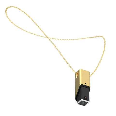 Opkix Necklace Mount-Gold Housing, Gold Chain