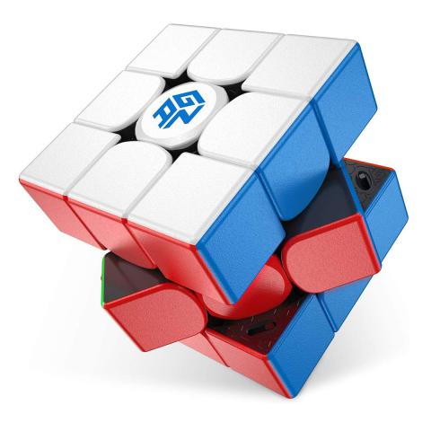 Gan Cube 11 M Pro Stickerless Black Matte 3x3 Light Weight Magnetic Speedcube