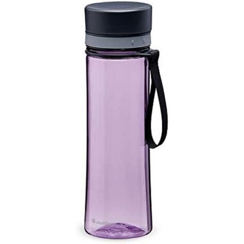 Aladdin 10-01101 Aveo Water Bottle 0.35L Violet Purple Animal Print &ndash; - Leakproof - Wide Opening For Easy Fill - Bpa-Free - Smooth Drinking Spout - Stain And Smell Resistant - Dishwasher Safe