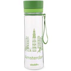 Aladdin Aveo City Series Amsterdam Water Bottle 0.6L &ndash; Wide opening for easy fill | Leakproof | BPA-Free | Smooth Drinking Spout | Stain and Smell Resistant | Dishwasher Safe