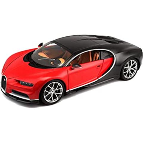 Bburago BugattiChiron Red Diecast Car