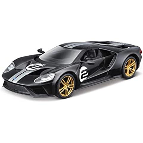 Bburago B18-41162 1:32 Race Heritage COLLECTION-2017 Ford GT, Assorted Designs and Colours