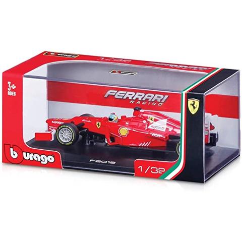 Bburago Burago - 18-46800 - SCUDERIA FERRARI F2012- Fernando Alonso 132 Die-Cast F1 Racing Car