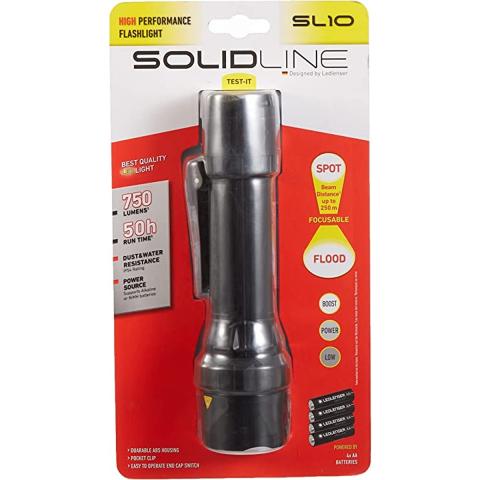 Ledlenser Solidline SL10 Flashlight Blister