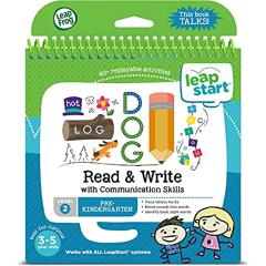 LeapFrog Leapstart Pre-Kindergarten Activity Book: Read And Write And Communication Skills