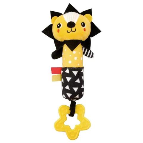 Moon Soft Rattle Plush Toy for 6m+ (Lion)