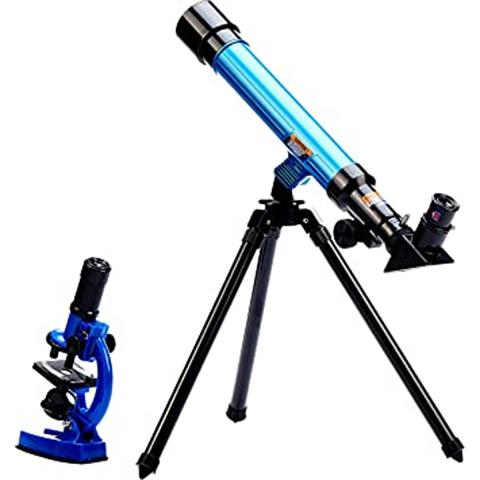 Eastcolight Value Pack Microscope &amp; Telescope With Safe Accessories
