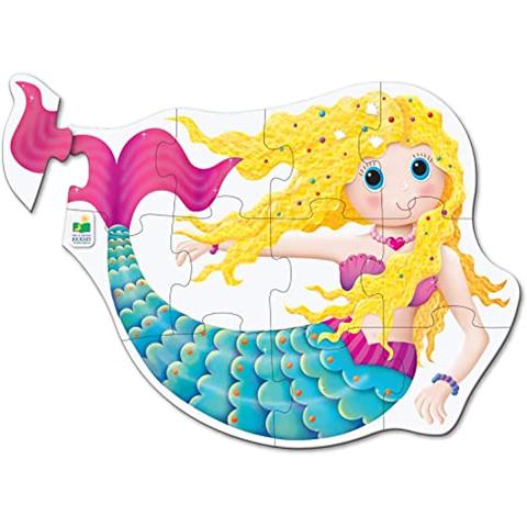 The Learning Journey My First Big Floor Puzzle - Mermaid!