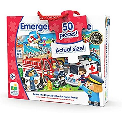 The Learning Journey Floor Puzzles Emergency Rescue Jumbo - 321959