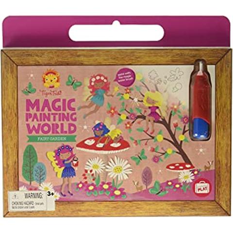 Tiger Tribe Magic Painting World Fairy Garden Water Set, Multicolor, 10&amp;quot; x 11.5&amp;quot;