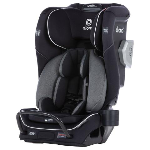 Diono Diono Radian 3QXT Latch, All in 1 Car Seat, 0-10 Years - Black