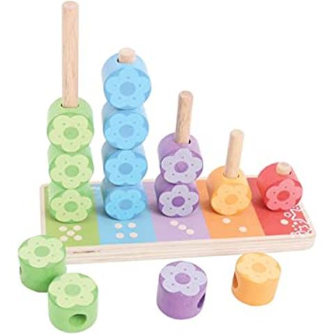 Bigjigs Toys Baby My First Flower Stacker