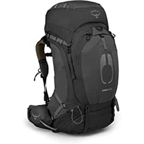 Osprey Atmos AG 65 Men&amp;quot;s Backpacking Backpack, Black, Small/Medium