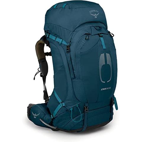 Osprey Atmos AG 65 Men&amp;quot;s Backpacking Backpack, Venturi Blue, Large/X-Large