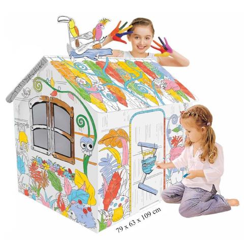 Eazy Kids Eazy Kids - Diy Doodle Painting Jungle House