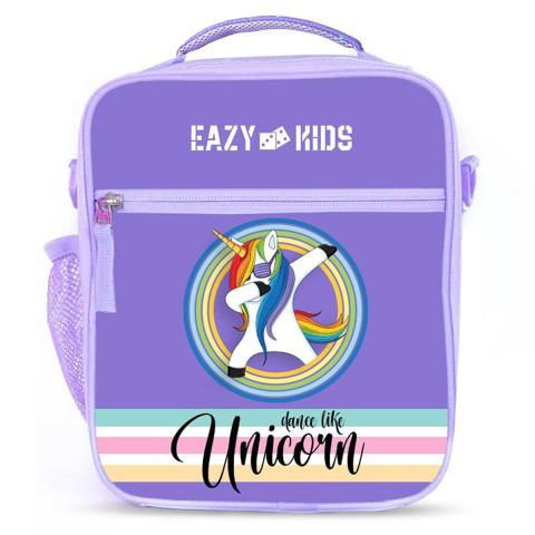 Eazy Kids Eazy Kids - Bento Lunch Bag - Unicorn Purple