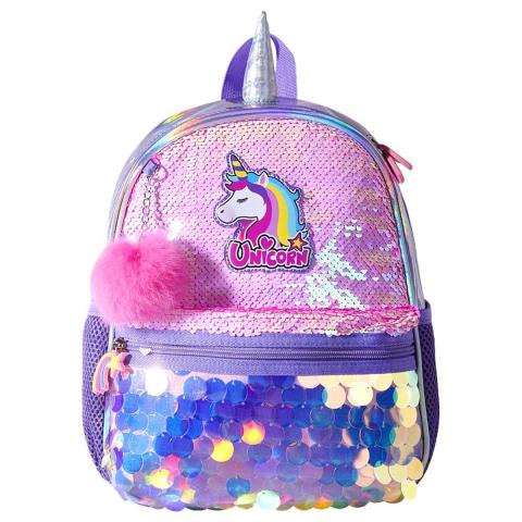 Eazy Kids Eazy Kids - Unicorn Sparkle Backpack - 12-Inch - Pink
