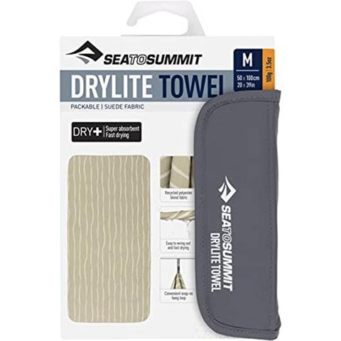 Sea to Summit S2S Drylite Towel M Desert Wind | Bath Towel | Gym Towel | Yoga Towel | Swimming Towel