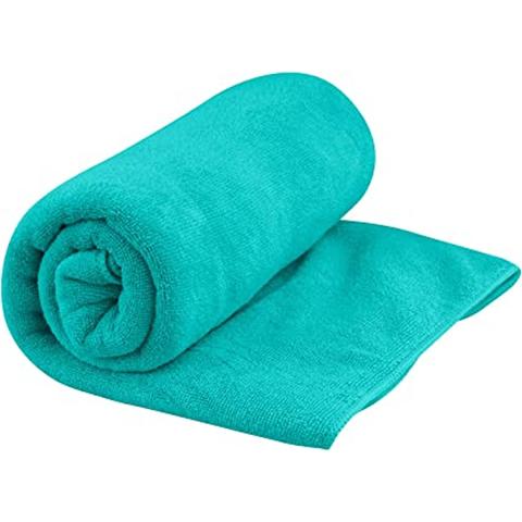 Sea to Summit Tek Towel, Plush Camping and Travel Towel, Large (24 x 48 inches), Baltic Blue