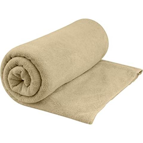 Sea to Summit Tek Towel, Plush Camping and Travel Towel, X-Large (30 x 60 inches), Desert Brown
