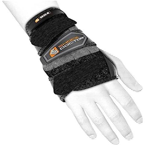 Shock Doctor Wrist (R) 3-Strap Support Blk XL