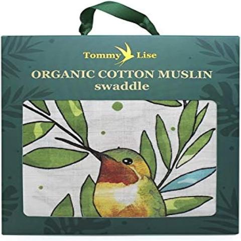 Tommy Lise Muslin Swaddle Sutable For New Born - Airy Grace(120X120cm)
