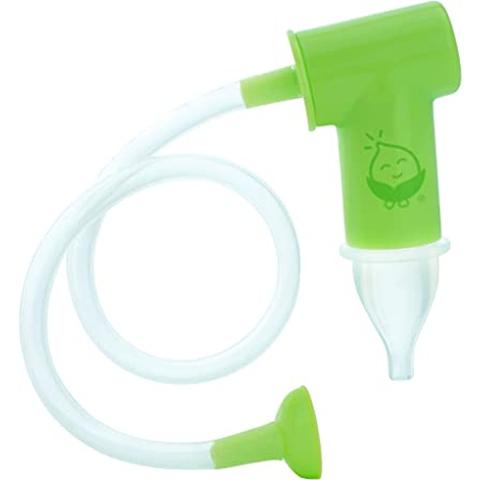 Green Sprouts green sprouts Sprout Ware Nasal Aspirator Made from Plants + Silicone| Tube Design Snot Sucker| Disposable Filters