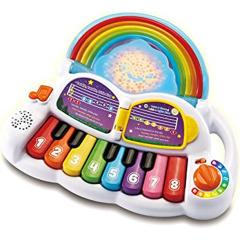 LeapFrog Learn &amp; Groove Rainbow Lights Piano, Baby Musical Toy with Sounds,Ages 6, 7, 8, 9 Months +,28.0 x 35.1 x 11.8 cm