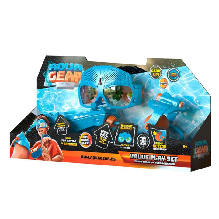 Aqua Gear Value Play Set (Hydro Charger &amp; Vapor Shades ) - Blue